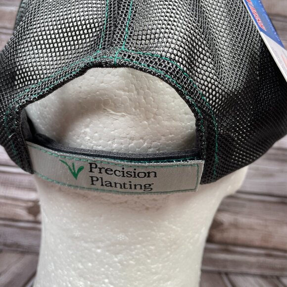 PRECISION PLANTING Farm Ag Men's OS Gray Strapback Embroidered Cap Hat NWT NEW - Picture 5 of 7